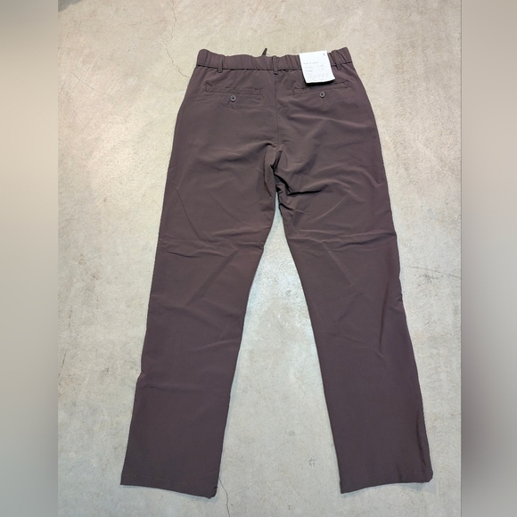 NWT Goodfellow Tech Trousers Mens S Brown - Picture 4 of 6
